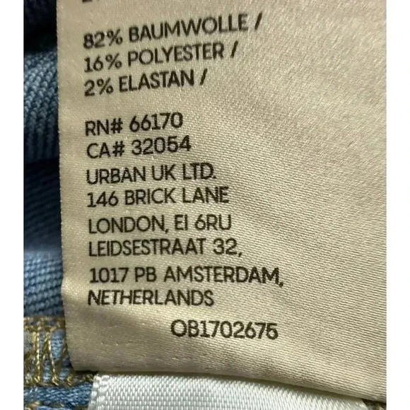 Anthropologie Pilcro Hi-Rise Skinny Jeans Denim Stretch High Rise 28 - Picture 8 of 8